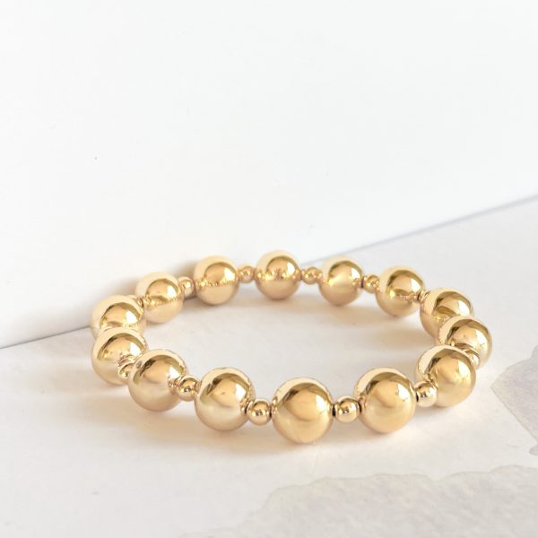 la Beij Armband Goud Rond Statement